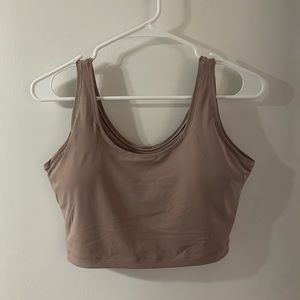Thin workout top/bra